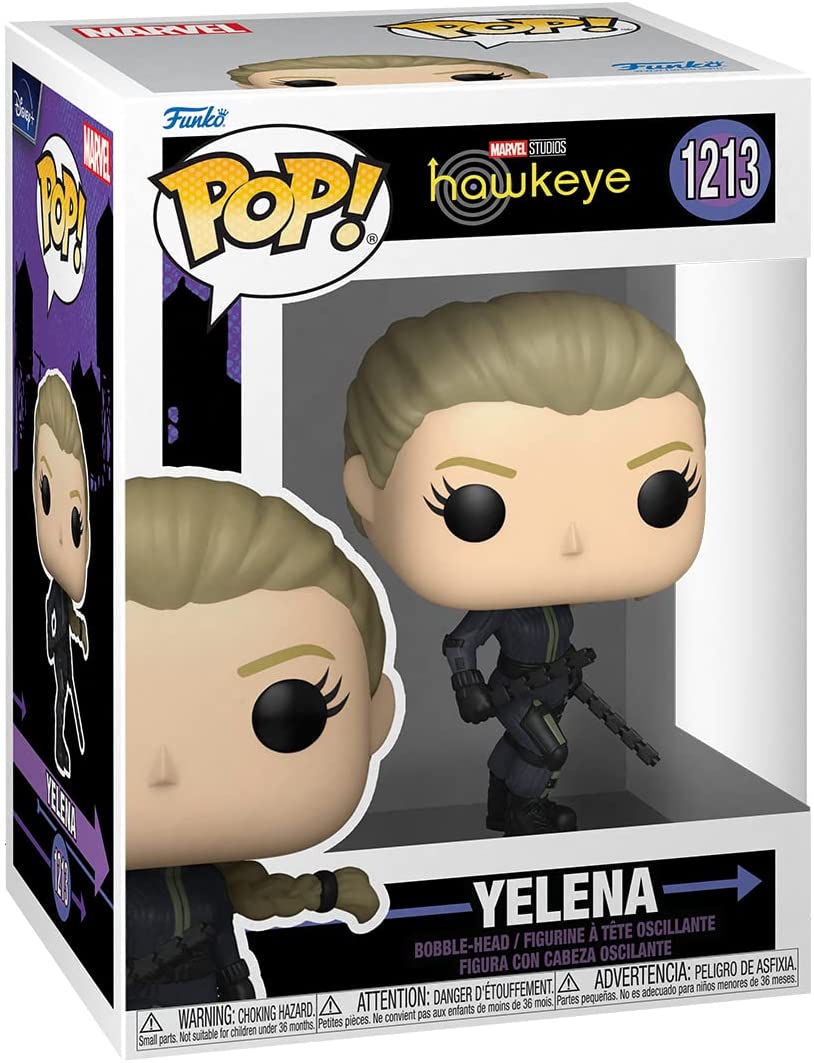 Pop Marvel Hawkeye 3.75 Inch Action Figure - Yelena #1213