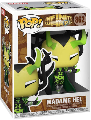 Pop Marvel Infinity Warps 3.75 Inch Action Figure - Madame Hel #862