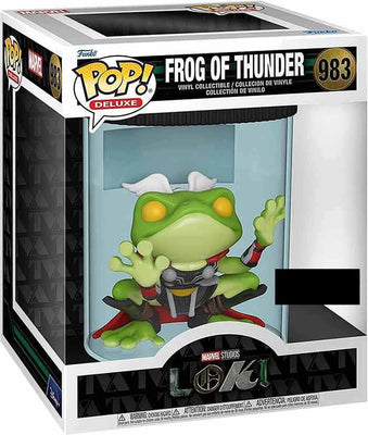 Pop Marvel Loki 6 Inch Action Figure Deluxe - Loki Frog of Thunder #983