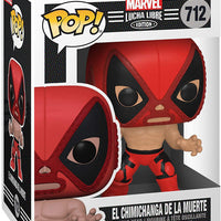 Pop Marvel Lucha Libre 3.75 Inch Action Figure - Deadpool #712