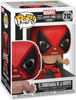 Pop Marvel Lucha Libre 3.75 Inch Action Figure - Deadpool #712