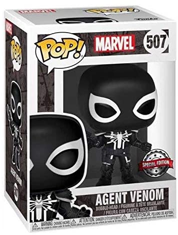 Pop Marvel 3.75 Inch Action Figure Marvel - Agent Venom #507 Exclusive