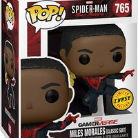 Pop Marvel Spider-Man 3.75 Inch Action Figure Gamerverse - Miles Morales Unmasked #765 Chase