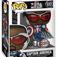 Pop Marvel The Falcon and the Winter Soldier 3.75 Inch Action Figure Exclusive - Captain America Sam Wilson #817