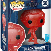 Pop Marvel The Infinity Saga 3.75 Inch Action Figure Art Series - Black Widow #50