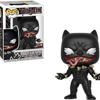 Pop Marvel 3.75 Inch Action Figure Venom - Venomized Black Panther #370 Exclusive (Non Mint Packaging)