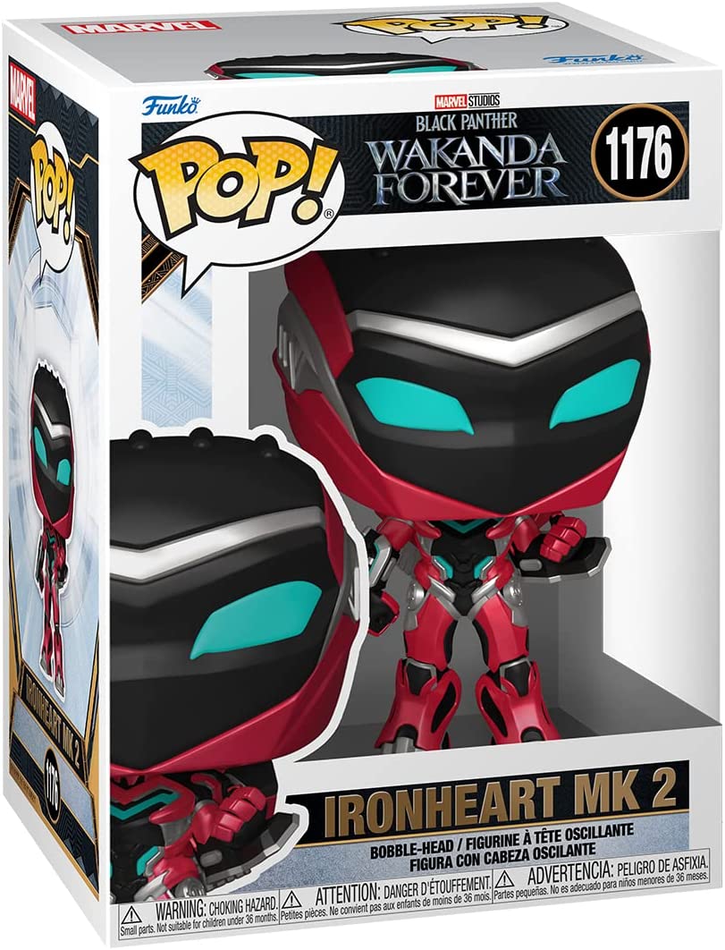 Pop Marvel Wakanda Forever 3.75 Inch Action Figure - Ironheart MK2