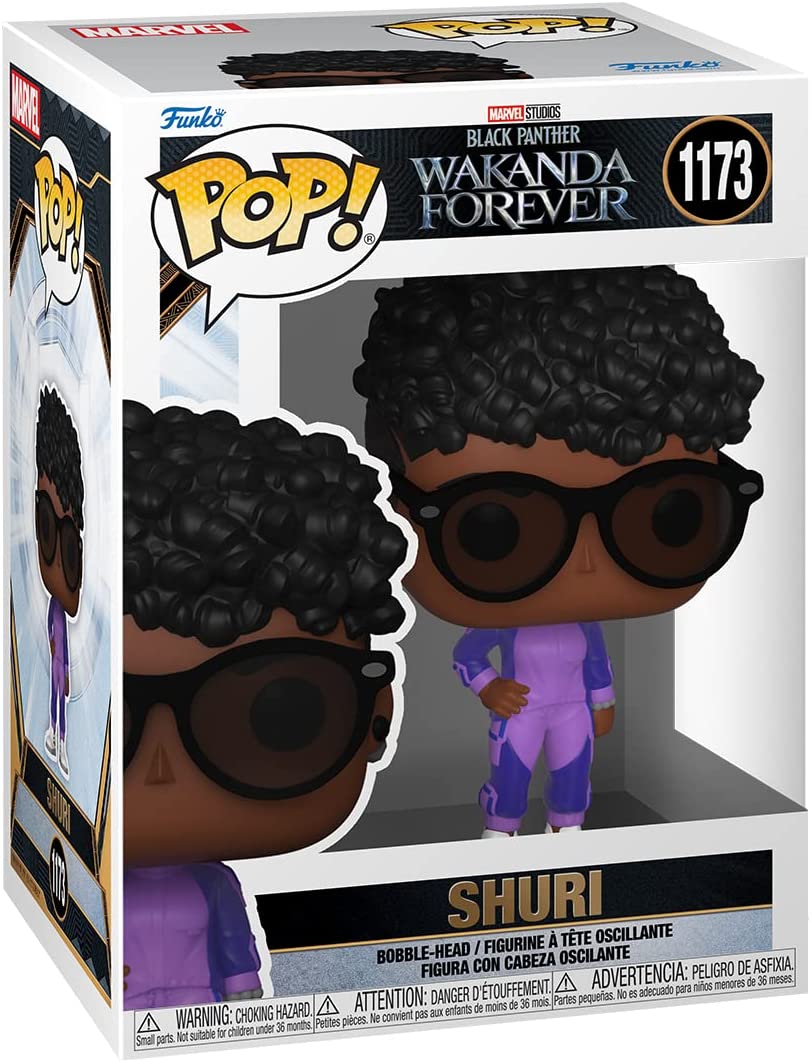 Pop Marvel Wakanda Forever 3.75 Inch Action Figure - Shuri Purpe Suit #1173