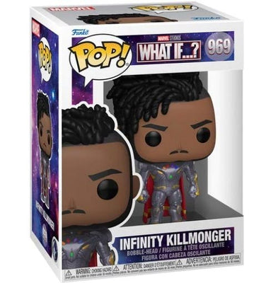 Pop Marvel What If? 3.75 Inch Action Figure - Infinity Killmonger #969