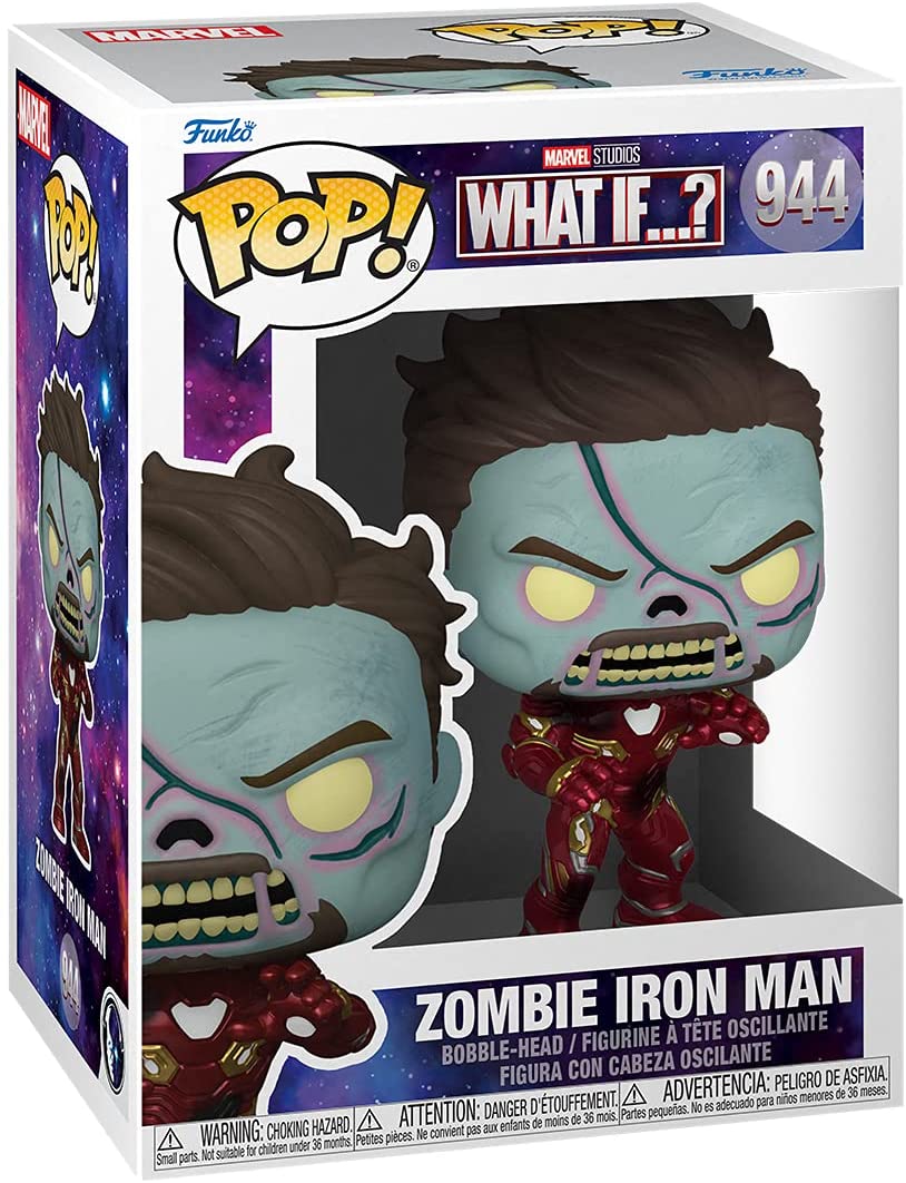 Pop Marvel What If 3.75 Inch Action Figure - Zombie Iron Man #944