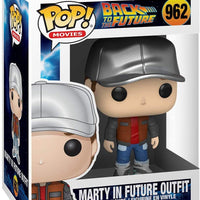 Pop Movies Back To The Future 3.75 Inch Action Figure - Marty In Future Outfit #962