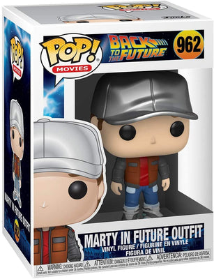 Pop Movies Back To The Future 3.75 Inch Action Figure - Marty In Future Outfit #962