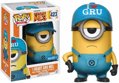 Pop Movies Despicable Me 3.75 Inch Action Figure Exclusive - I heart Gru Mel #423