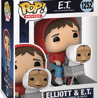 Pop Movies E.T. 3.75 Inch Action Figure - Elliott & E.T. #1252