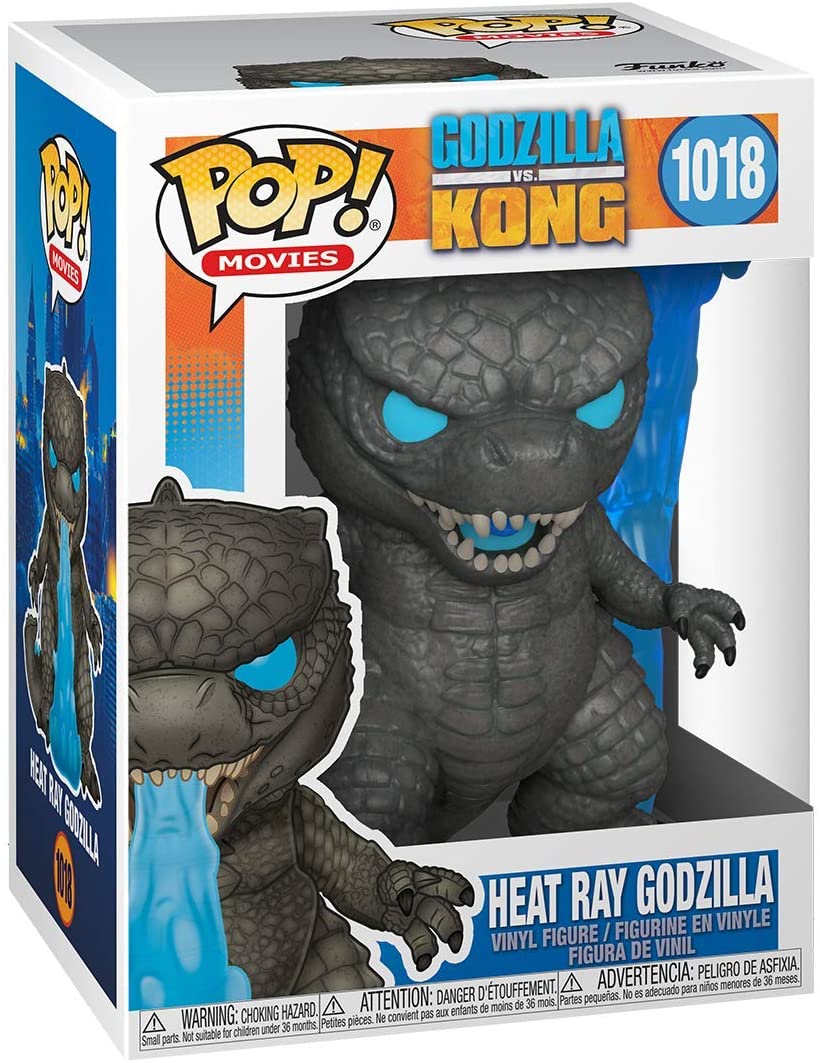Pop Movies Godzilla vs Kong 3.75 Inch Action Figure - Heat Ray Godzilla #1018