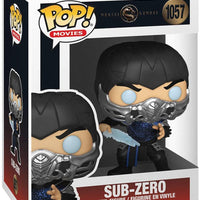 Pop Movies Mortal Kombat 3.75 Inch Action Figure - Sub-Zero #1057