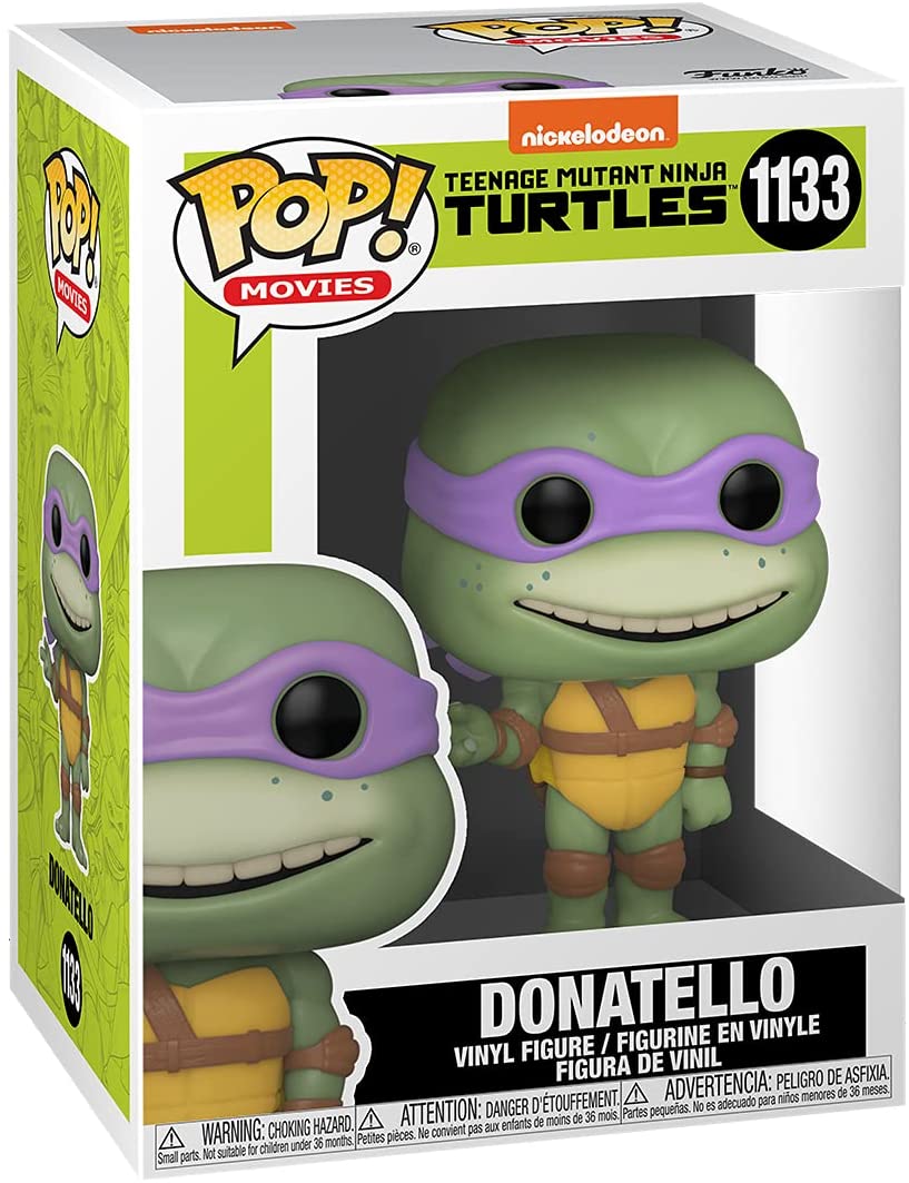 Pop Movies Teenage Mutant Ninja Turtles 3.75 Inch Action Figure - Donatello #1133