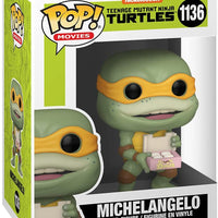 Pop Movies Teenage Mutant Ninja Turtles 3.75 Inch Action Figure - Michelangelo #1136