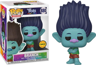 Pop Movies 3.75 Inch Action Figure Trolls - Branch #880 Chase