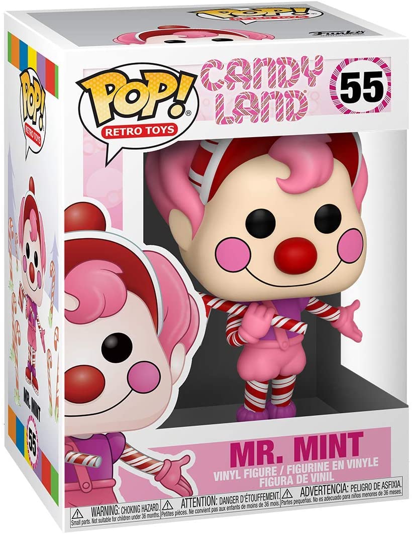 Pop Retro Toys Candy Land 3.75 Inch Action Figure - Mr. Mint #55