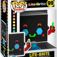 Pop Retro Toys Lite-Brite 3.75 Inch Action Figure - Lite-Brite #99