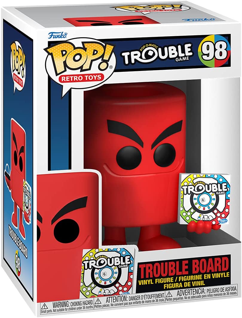 Pop Retro Toys Trouble 3.75 Inch Action Figure - Trouble Board #98