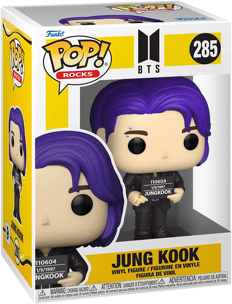 Pop Rocks BTS 3.75 Inch Action Figure - Jung Kook #285