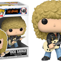 Pop Rocks 3.75 Inch Action Figure Def Leppard - Rick Savage #148