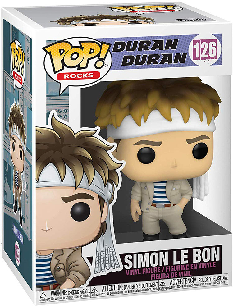 Pop Rocks 3.75 Inch Action Figure Duran Duran - Simon Le Bon #126