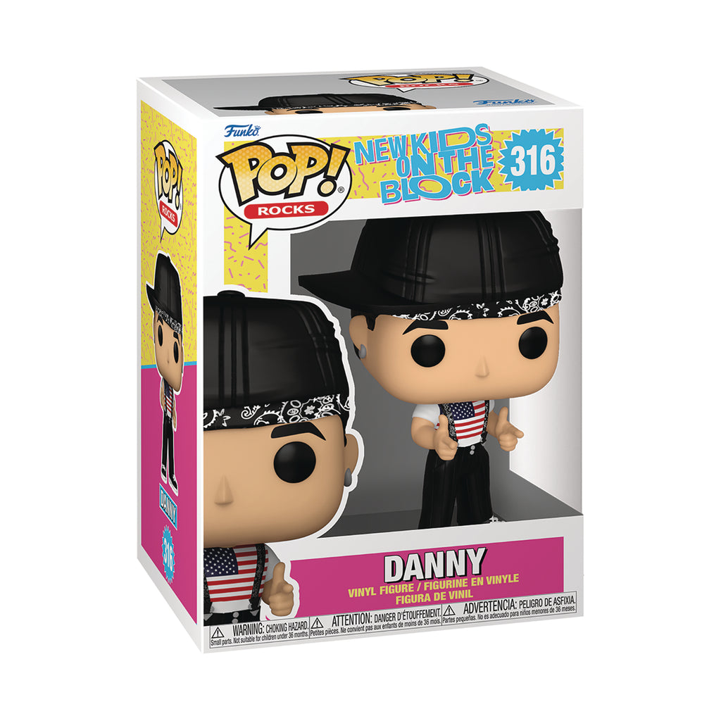 Pop Rocks New Kids On The Block 3.75 Inch Action Figure - Danny #319