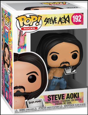 Pop Rocks Steve Aoki 3.75 Inch Action Figure - Steve Aoki #192