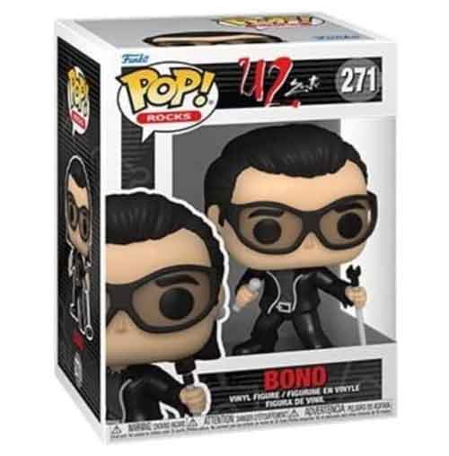 Pop Rocks U2 3.75 Inch Action Figure - Bono #271