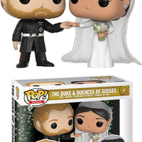 Pop Royals 3.75 Inch Action Figure 2-Pack - The Duke & Duchess of Sussex