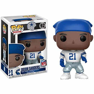 Pop Sports NFL Football 3.75 Inch Action Figure - Deion Sanders #92