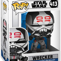 Pop Star Wars Clone Wars 3.75 Inch Action Figure - Wrecker #413