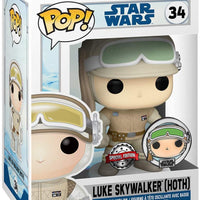Pop Star Wars 3.75 Inch Action Figure Exclusive - Luke Skywalker Hoth #34