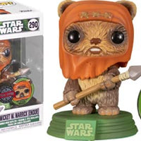 Pop Star Wars 3.75 Inch Action Figure Exclusive - Wicket W. Warrick with Pin #290