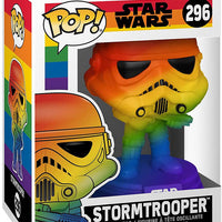 Pop Star Wars 3.75 Inch Action Figure - Stormtrooper Rainbow #296