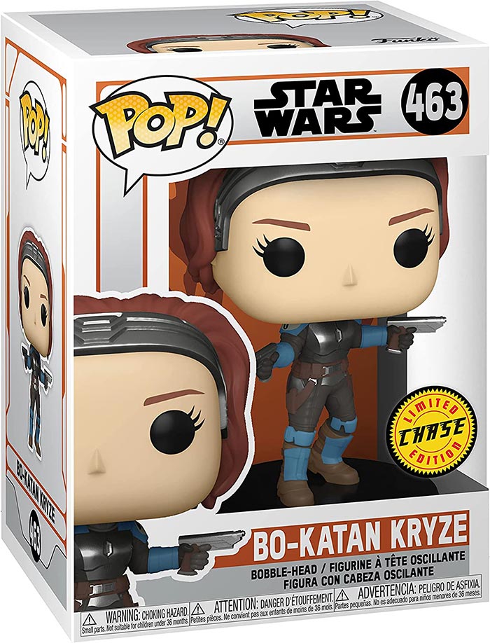 Pop Star Wars The Mandalorian 3.75 Inch Action Figure Exclusive - Bo-Katan Kryze #463 Chase