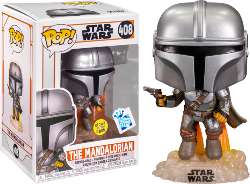 Pop Star Wars The Mandalorian 3.75 Inch Action Figure - The Mandalorian #408