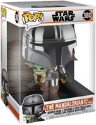 Pop Star Wars The Mandalorian 10 Inch Action Figure - The Mandalorian with The Child #380