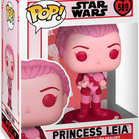Pop Star Wars 3.75 Inch Action Figure - Valentines Princess Leia #589