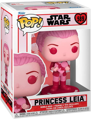 Pop Star Wars 3.75 Inch Action Figure - Valentines Princess Leia #589
