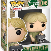 Pop Television Australia Zoo 3.75 Inch Action Figure - Steve Irwin With Sui #1105