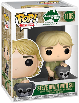 Pop Television Australia Zoo 3.75 Inch Action Figure - Steve Irwin With Sui #1105