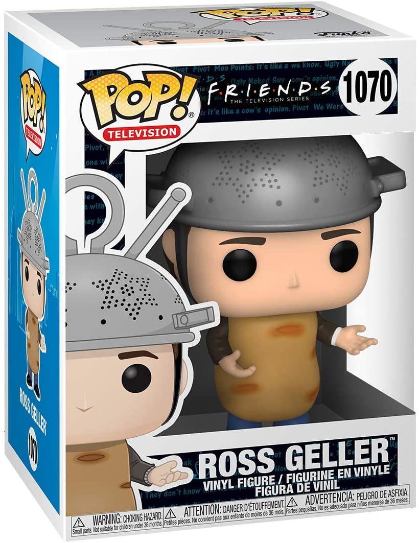 Pop Television Friends 3.75 Inch Action Figure - Ross Geller as Sputnik #1070