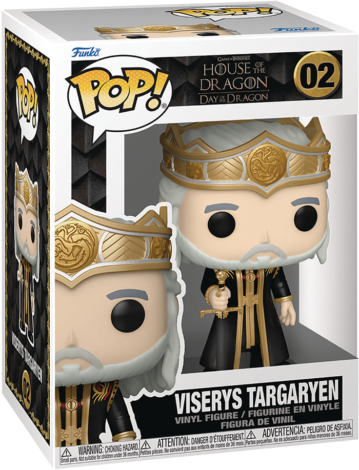 Pop Television House Of Dragon 3.75 Inch Action Figure - Viserys Targaryen #02