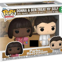 Pop Television Parks and Recration 3.75 Inch Action Figure 2-Pack - Donna & Ben Treat Yo Self