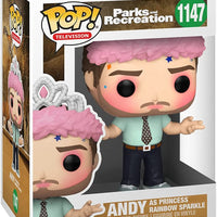 Pop Television Parks and Recreation 3.75 Inch Action Figure - Andy as Princess Rainbow Sparkle #1147