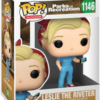 Pop Television Parks and Recreation 3.75 Inch Action Figure - Leslie The Riveter #1146